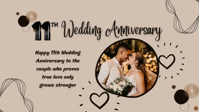 11th Wedding Anniversary