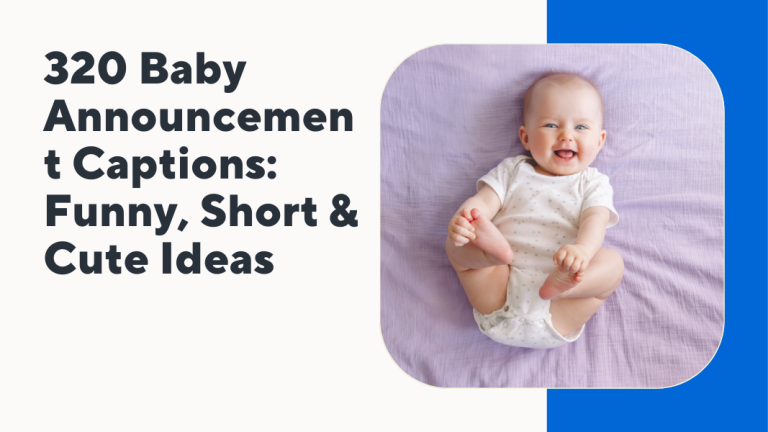 Baby Announcement Captions