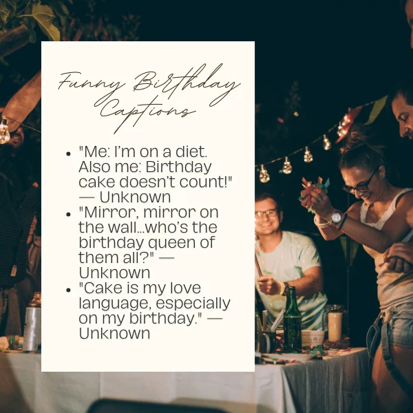 Birthday Instagram Captions