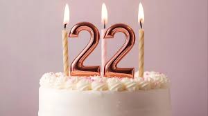 22nd Birthday Captions