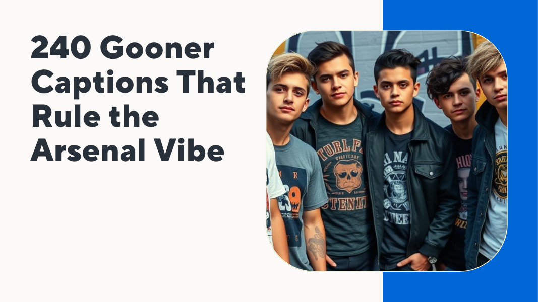 Gooner Captions