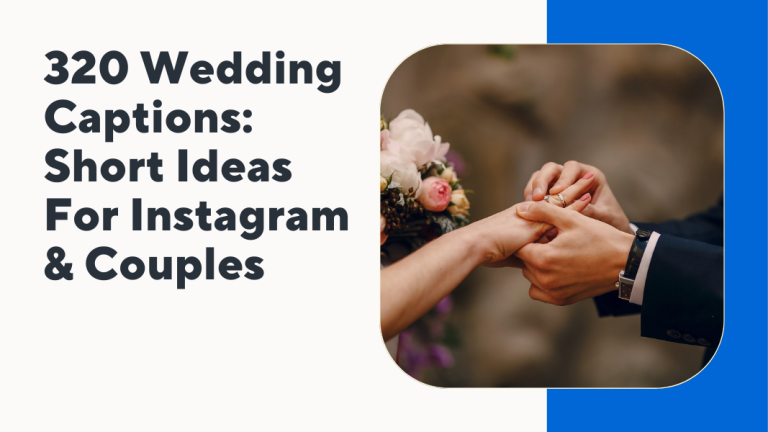 wedding captions